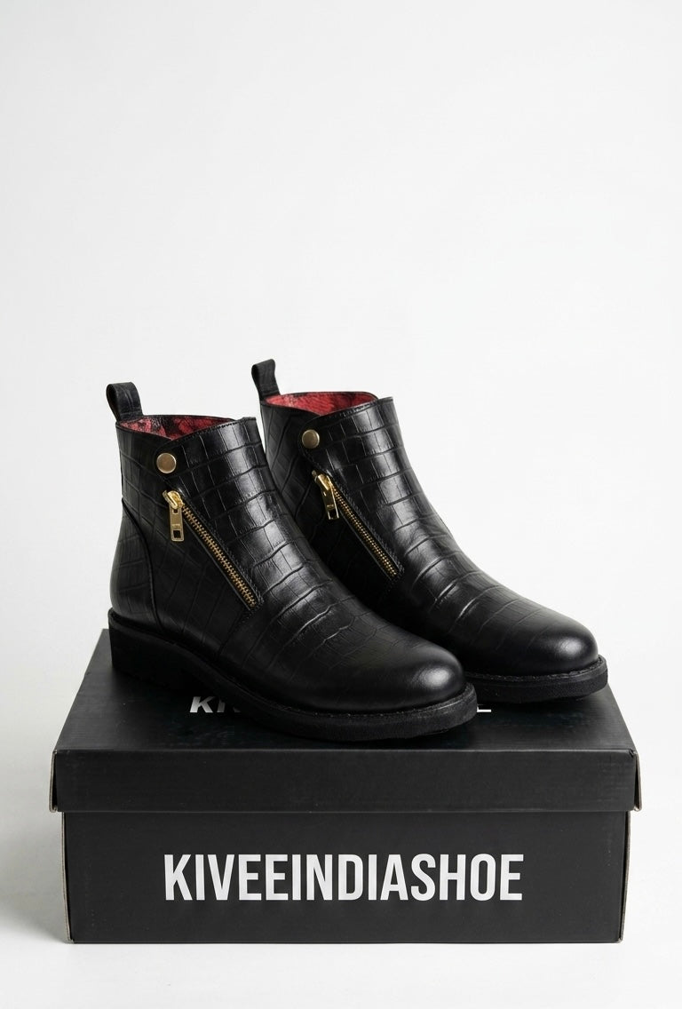 Both Side Zip | Handcrafted Shoe