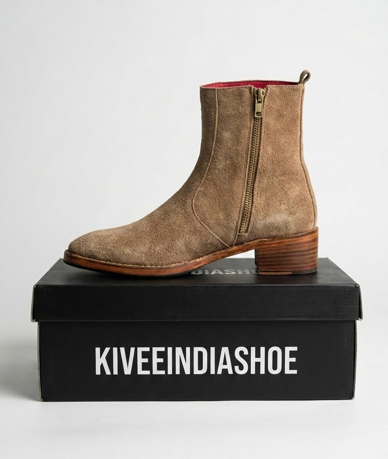 Suede | Handcrafted Chelsea Boot.