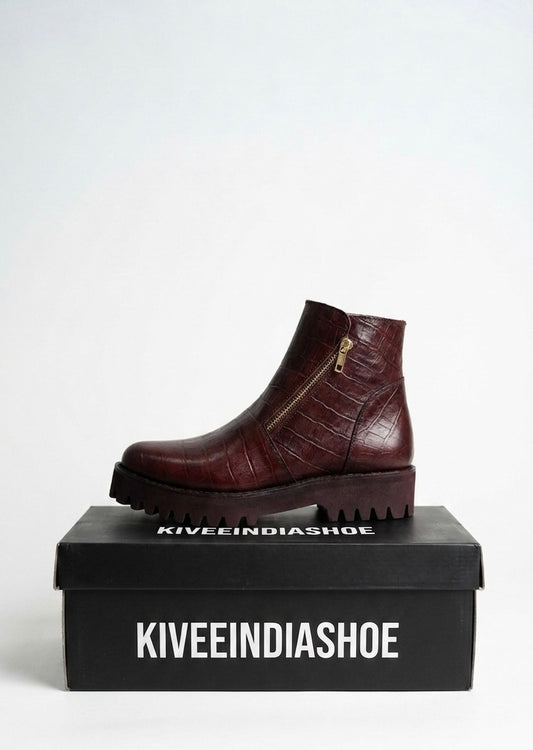 Zip Boot | Handcrafted Leather Shoe