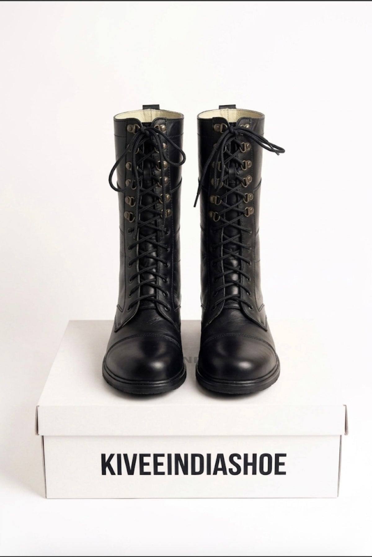 Long Lace Up Boot | Handcrafted Boot