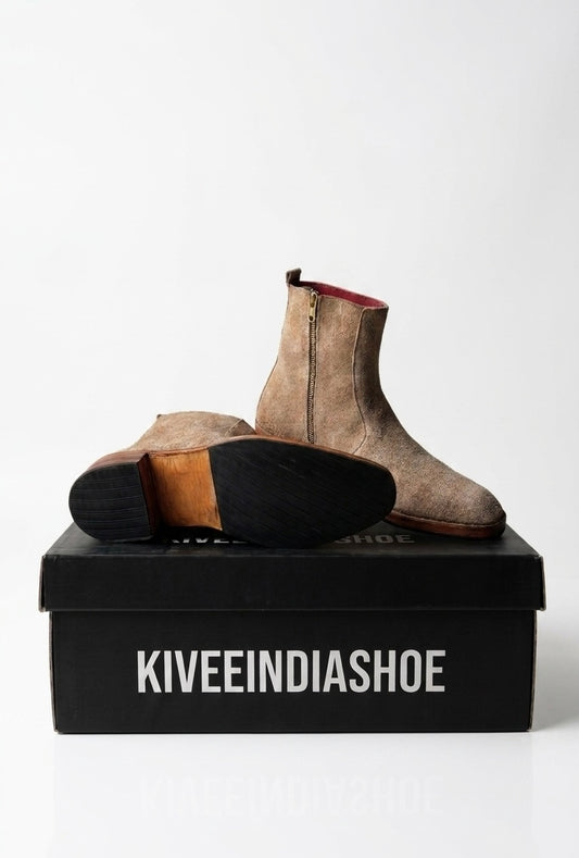Suede | Handcrafted Chelsea Boot.